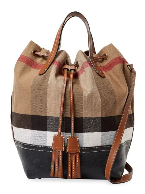 2016 burberry bridle bag|Burberry canvas bucket bag.